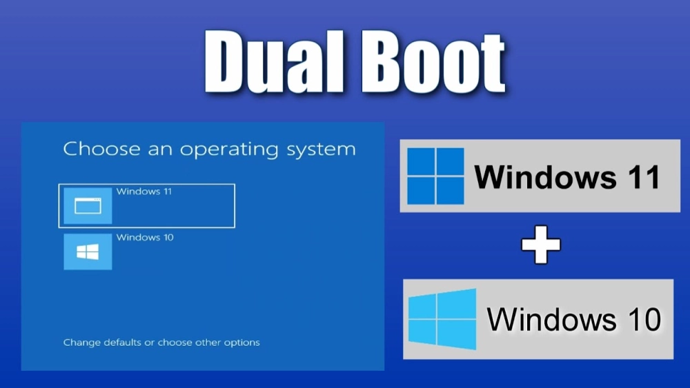 Cài Windows 10 song song với Windows 11